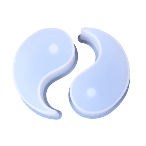 SOIMISS 2 Stück Flexible Silikonformen für DIY Kerzenherstellung Tai Chi Duftkerzen Gießform Wiederverwendbar Hitzebeständig für Bastler und Heimdekoration von SOIMISS
