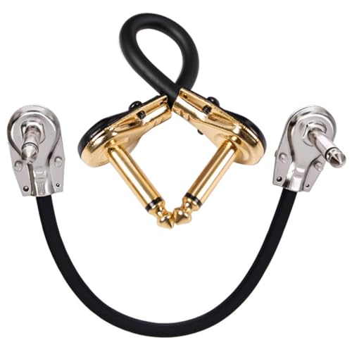SOIMISS 2 Stück Gitarren Effektgerät Patchkabel Langlebiges Interferentes Anschlusskabel für Gitarre Bass und Keyboard Kompatibles Musikinstrument Zubehör SOIMISS 2 Stück Gitarren Effektgerät Patchkabel Langlebiges Interferentes Anschlusskabel für Gitarre Bass und Keyboard Kompatibles Musikinstrument Zubehör von SOIMISS