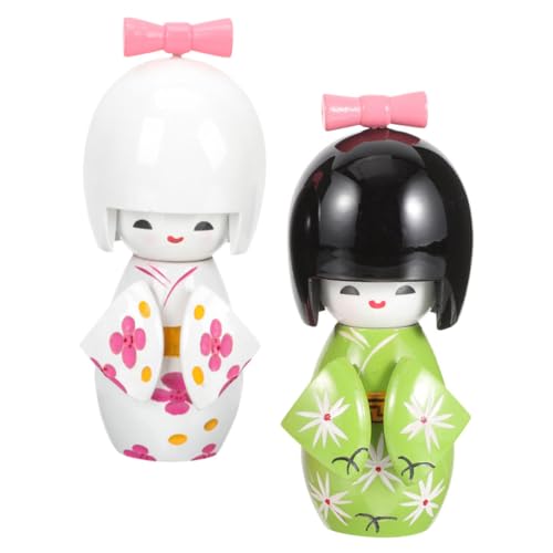 SOIMISS 2 Stück Japanische Kimono Holzpuppe Teiliges Künstlerische Japanische Kimonopuppe mit Lebendigen Farben Traditionelle Handwerkskunst Dekoratives Japanisches Wohnaccessoire und SOIMISS 2 Stück Japanische Kimono Holzpuppe Teiliges Künstlerische Japanische Kimonopuppe mit Lebendigen Farben Traditionelle Handwerkskunst Dekoratives Japanisches Wohnaccessoire und von SOIMISS