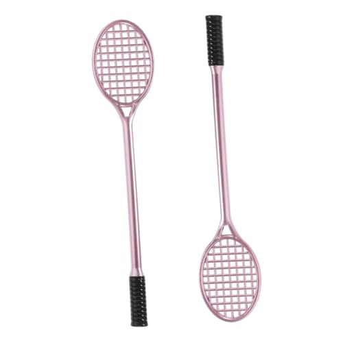 SOIMISS 2 Stück Kugelschreiber Form von Tennis und Badminton Schlägern Niedliche Sport Gelstifte für Bürobedarf für Journaling und Schulsachen SOIMISS 2 Stück Kugelschreiber Form von Tennis und Badminton Schlägern Niedliche Sport Gelstifte für Bürobedarf für Journaling und Schulsachen von SOIMISS