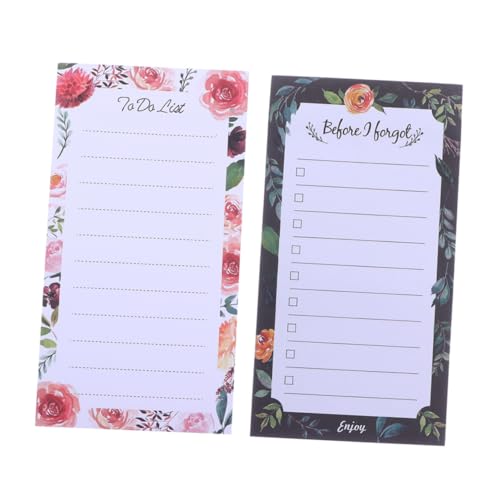 SOIMISS 2 Stück Magnetische Notizblöcke für Kühlschrank Seitige To Do Listen und Memo Pads Magnetischen Oberflächen Wie Whiteboard Büro Zuhause Schule Glattes Papier für Leichtes SOIMISS 2 Stück Magnetische Notizblöcke für Kühlschrank Seitige To Do Listen und Memo Pads Magnetischen Oberflächen Wie Whiteboard Büro Zuhause Schule Glattes Papier für Leichtes von SOIMISS