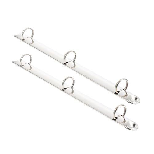 SOIMISS 2 Stück Metall Ringbuchmechanismus Binder Clip Teiliges Langlebiger Buchbinder für Lose Ringordner Zubehör für Büro und Schule SOIMISS 2 Stück Metall Ringbuchmechanismus Binder Clip Teiliges Langlebiger Buchbinder für Lose Ringordner Zubehör für Büro und Schule von SOIMISS