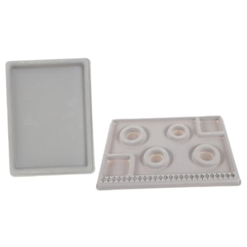 SOIMISS 2 Stück Perlen designbrett Armband Messbrett aus PE und Flockmaterial Leicht Langlebig mit Rillen zur Sicheren Aufbewahrung Praktisches DIY Schmuckherstellungstool für SOIMISS 2 Stück Perlen designbrett Armband Messbrett aus PE und Flockmaterial Leicht Langlebig mit Rillen zur Sicheren Aufbewahrung Praktisches DIY Schmuckherstellungstool für von SOIMISS