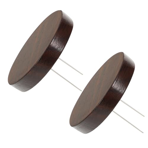SOIMISS 2 Stück Puppenbasis Puppen Für Mädchen Anzeige Filzen Puppenständer Aus Filz Inhaber Stand Träger Unterstützung Aufbewahrungsständer Für Häkelpuppen Puppenfigurenständer Holz Black von SOIMISS