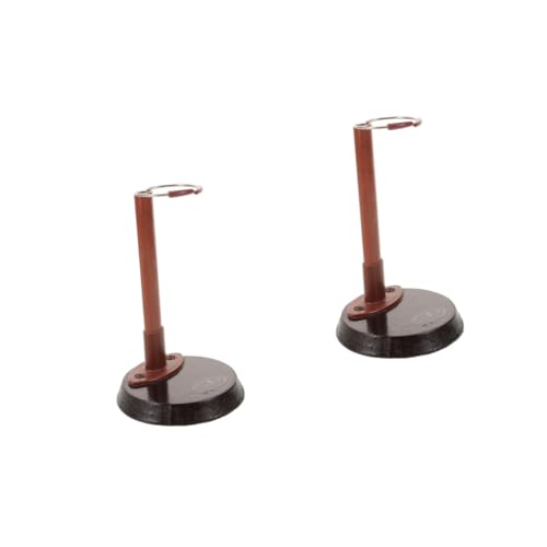 SOIMISS 2 Stück Puppenständer Puppen Für Stand Figur Anzeige Puppenträger Mädchen Ständer Für Puppen Display-ständer Plastik Brown SOIMISS 2 Stück Puppenständer Puppen Für Stand Figur Anzeige Puppenträger Mädchen Ständer Für Puppen Display-ständer Plastik Brown von SOIMISS