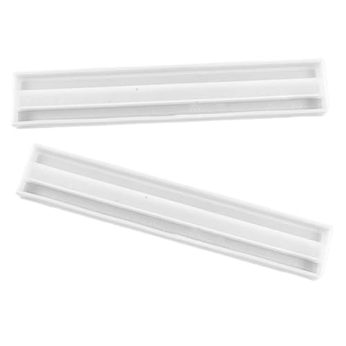 SOIMISS 2 Stück Silikon Gießform für Domino Flexible und Wiederverwendbare Silikonformen für DIY Bastelprojekte für Domino Aufbewahrung mit Elementen von SOIMISS
