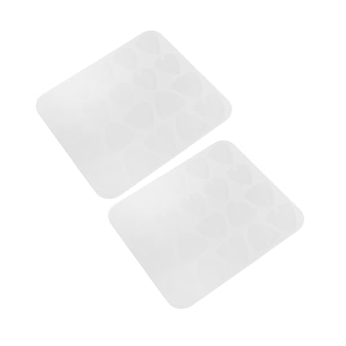 SOIMISS 2 Stück Silikon Gitarrenplektrum Formen für Resin Gießform DIY Gitarren Picks Daumen Picks Schlüsselanhänger Anhänger Basteln Langlebig Präzise von SOIMISS