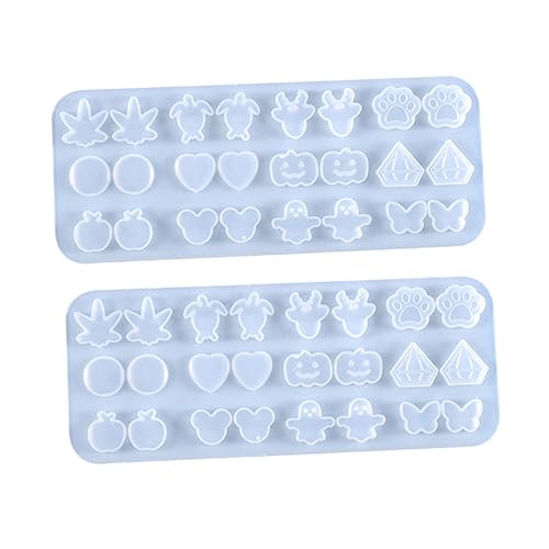 SOIMISS 2 Stück Silikon Ohrstecker Gießform Flexible Epoxidharz Form für DIY Ohrringe Glatte Oberfläche Hautfreundlich Transparent Ohranhänger Design Langlebig und Einfach Entformbar SOIMISS 2 Stück Silikon Ohrstecker Gießform Flexible Epoxidharz Form für DIY Ohrringe Glatte Oberfläche Hautfreundlich Transparent Ohranhänger Design Langlebig und Einfach Entformbar von SOIMISS