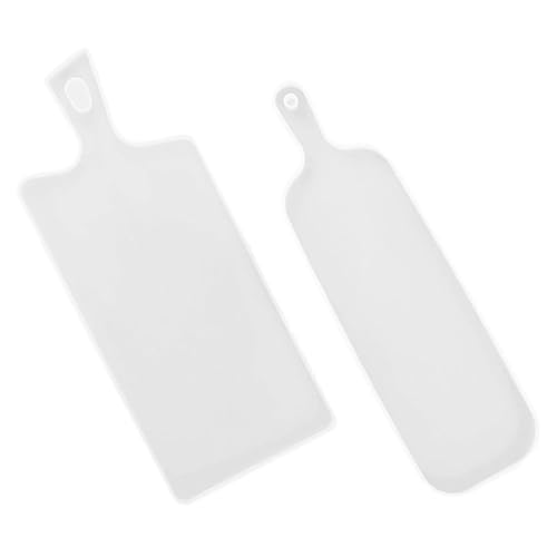 SOIMISS 2 Stück Silikon Schmuck Tablett Gießform Diy Epoxidharz Silikonform für Handarbeiten für Schmuckaufbewahrung und Dekoration Feste und Anlässe von SOIMISS