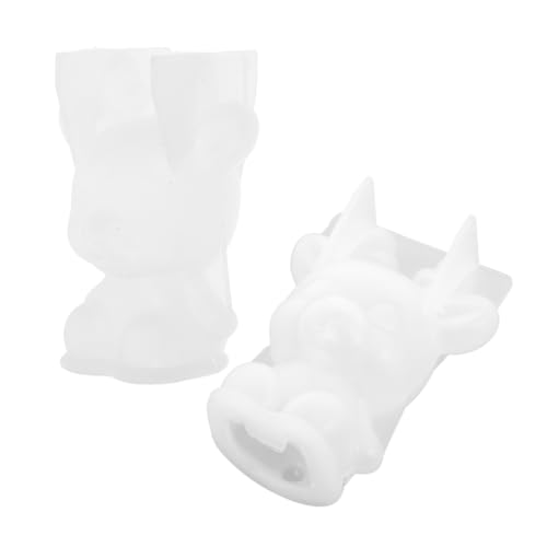 SOIMISS 2 Stück Silikonform für DIY Reh Dekorationen Flexible Silikonform für Epoxidharz Handgemachte Ornamente Weihnachtsdeko Basteln Weiß SOIMISS 2 Stück Silikonform für DIY Reh Dekorationen Flexible Silikonform für Epoxidharz Handgemachte Ornamente Weihnachtsdeko Basteln Weiß von SOIMISS