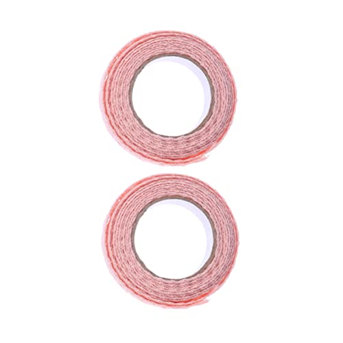 SOIMISS 2 Stück Spitze Klebeband Maskierung Stoffband Dekoratives Klebeband Zum Basteln Klebrig Klebstoff Blumenspitze Selbstklebender Spitzenband Dekorative Bandhandwerk Bastelband Rosa von SOIMISS
