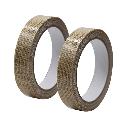 SOIMISS 2 Stück Stoffband Basteln klebrig Bindestrich Leinen farbiges Abdeckband Maskierung Dekorative Bandhandwerk Boho-Washi-Tape handwerk klebeband Sammelalbum liefert von SOIMISS