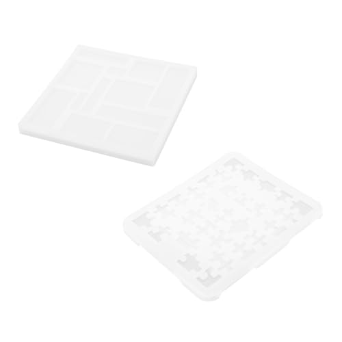 SOIMISS 2 Stück Teiliges Geometrisches Silikon DIY Gießform für Epoxidharz Wiederverwendbare Puzzle Mold für Kreative Kunsthandwerke Einfach zu Reinigen für Schmuck und SOIMISS 2 Stück Teiliges Geometrisches Silikon DIY Gießform für Epoxidharz Wiederverwendbare Puzzle Mold für Kreative Kunsthandwerke Einfach zu Reinigen für Schmuck und von SOIMISS