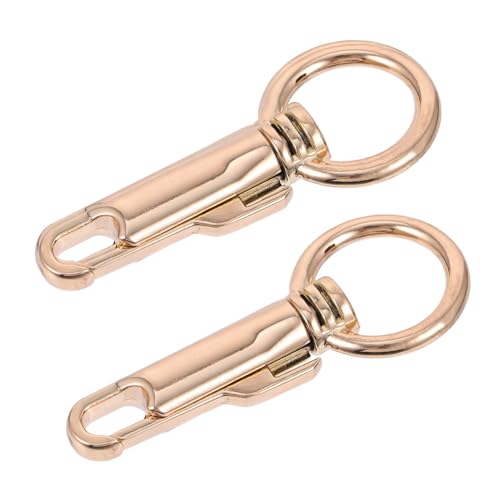 SOIMISS 2 Stück Teiliges Metall Schlüsselring Schnapphaken Einfache Karabiner Schnallen für Taschen Handtaschen DIY Schmuck und Schlüsselanhänger Langlebig Kompakt Leicht zu Bedienen SOIMISS 2 Stück Teiliges Metall Schlüsselring Schnapphaken Einfache Karabiner Schnallen für Taschen Handtaschen DIY Schmuck und Schlüsselanhänger Langlebig Kompakt Leicht zu Bedienen von SOIMISS