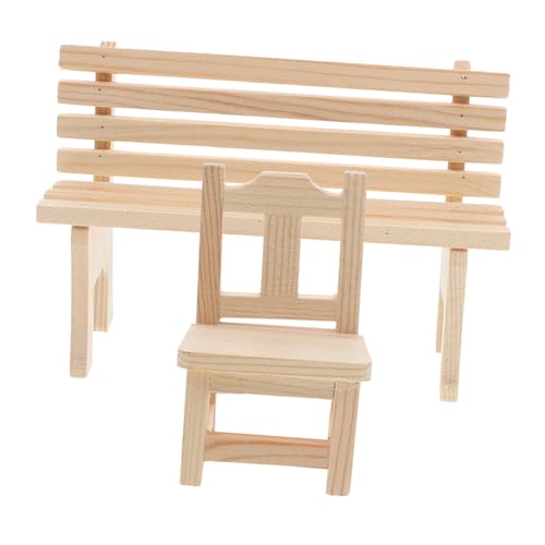 SOIMISS 2 Stück Teiliges Miniatur Holzbank Puppenhaus Deko Vielseitig Einsetzbar für Wohn Schlafzimmer und Küchen Szenen Naturfarbene Kleine Sitzbänke für Realistische Spielwelten und SOIMISS 2 Stück Teiliges Miniatur Holzbank Puppenhaus Deko Vielseitig Einsetzbar für Wohn Schlafzimmer und Küchen Szenen Naturfarbene Kleine Sitzbänke für Realistische Spielwelten und von SOIMISS