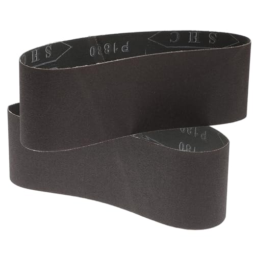 SOIMISS 2 Stück Teiliges Schleifband Körnung für Bandschleifer Abriebfestes Schleifband mit Anti elektrostatisch und Anti Geeignet für Holzschliff und Polieren Komplexer Oberflächen SOIMISS 2 Stück Teiliges Schleifband Körnung für Bandschleifer Abriebfestes Schleifband mit Anti elektrostatisch und Anti Geeignet für Holzschliff und Polieren Komplexer Oberflächen von SOIMISS