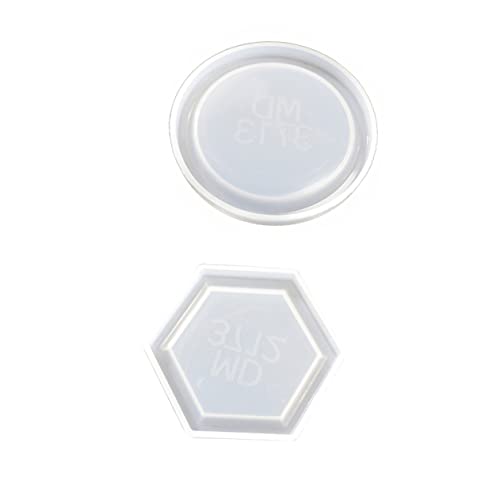 SOIMISS 2 Stück Teiliges Silikonformen für DIY Tabletts Kreative Epoxidharz Gießform für Runde und Sechseckige Aufbewahrung Langlebig und Praktisch für Kunsthandwerk und Küchenbedarf SOIMISS 2 Stück Teiliges Silikonformen für DIY Tabletts Kreative Epoxidharz Gießform für Runde und Sechseckige Aufbewahrung Langlebig und Praktisch für Kunsthandwerk und Küchenbedarf von SOIMISS