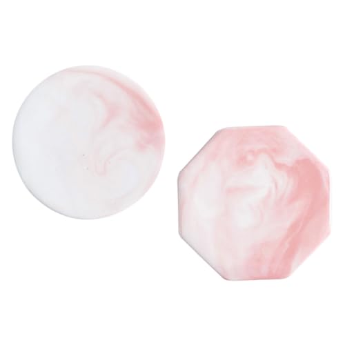SOIMISS 2 Stück Wachsplatte Stempel Pads Wachsversiegelung Material Teller gemacht schmilzt Und Wachssiegelmatte Wachssiegelkissen Schablone für Wachssiegel Keramik Rosa von SOIMISS