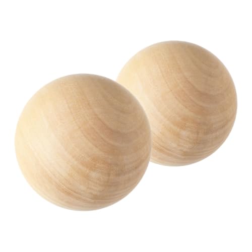 SOIMISS 2 Stücke Unbehandelte Holzballen Natürliche Glatte Holzsphären für Diy Projekte Bastelarbeiten Malen und Wohnraumdekoration Robuste Handwerkskugeln Hartholz SOIMISS 2 Stücke Unbehandelte Holzballen Natürliche Glatte Holzsphären für Diy Projekte Bastelarbeiten Malen und Wohnraumdekoration Robuste Handwerkskugeln Hartholz von SOIMISS