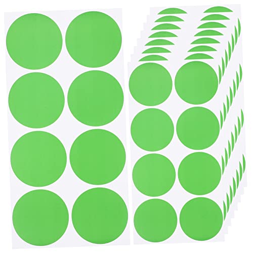 SOIMISS 20 Blatt Punktaufkleber Selbstklebende Etiketten für Klassifizierung und Organisation für Büro Schule Lager Einzelhandel und Lebensmittelservice von SOIMISS