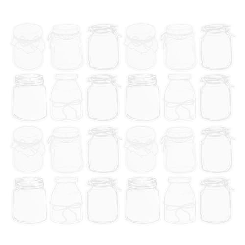 SOIMISS 20 Blatt Teiliges DIY Lesezeichen Getrockneten Blumen Transparente Pet materialien Wasser Ölresistent für Kreative Bastelprojekte und Stilvolle Buchmarkierungen für Schüler und von SOIMISS