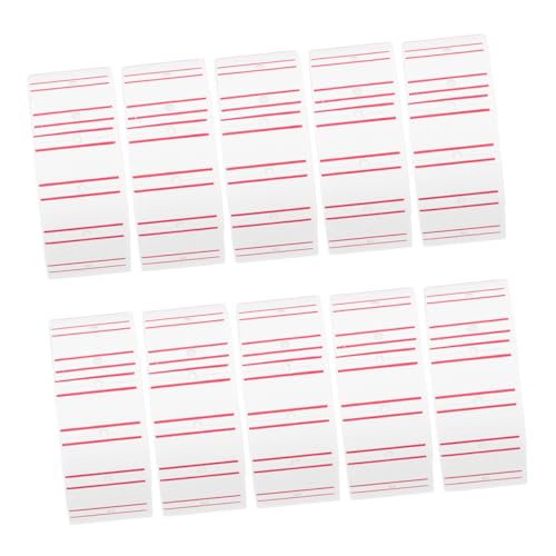 SOIMISS 20 Rollen Selbstklebende Preisetiketten aus Stabilem Papier Rechteckige Preisschilder mit Fester Haftung Klare Druckoberfläche Flexibel Abreißbar für Supermarkt und Einzelhandel von SOIMISS