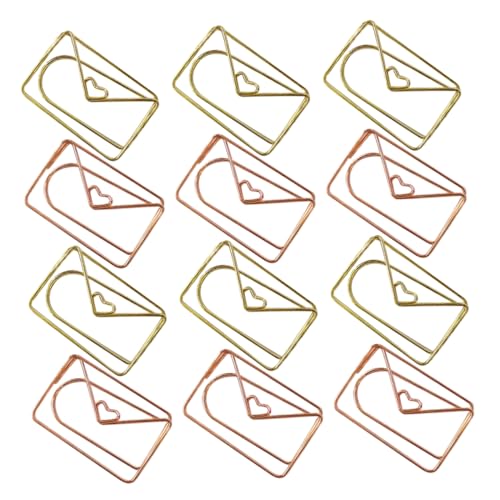 SOIMISS 20 Stück Büroklammern in Cartoon Design Kleine Papierclips für Notizen Lesezeichen und Dekoration für Büro Schule Hochzeiten und von SOIMISS
