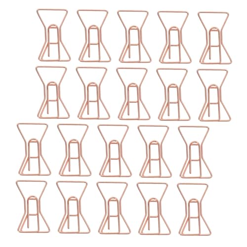 SOIMISS 20 Stück Dekorative Metall Büroklammern Schleifenform Stabile Paper Clips als Lesezeichen und Memohalter Kreative Kleine Klammern für Fotos Notizen Karten im Büro und Alltag SOIMISS 20 Stück Dekorative Metall Büroklammern Schleifenform Stabile Paper Clips als Lesezeichen und Memohalter Kreative Kleine Klammern für Fotos Notizen Karten im Büro und Alltag von SOIMISS
