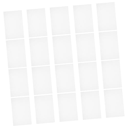 SOIMISS 20 Stück Doppelseitige Tpu Heat Melt Klebefolien Stark Haftende Wiederverwendbare Bügelfolie für Stoffe Vielseitig Einsetzbar als Fusible Interfacing und Nähkleber für Textilien von SOIMISS