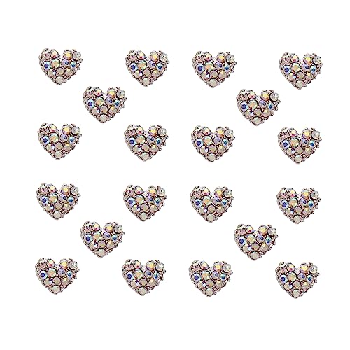 SOIMISS 20 Stück Herz Strass Nail Sticker DIY Nagelschmuck für Kreative Nageldesigns Selbstklebend und Glänzend für Nägel Haare und Handyhüllen SOIMISS 20 Stück Herz Strass Nail Sticker DIY Nagelschmuck für Kreative Nageldesigns Selbstklebend und Glänzend für Nägel Haare und Handyhüllen von SOIMISS