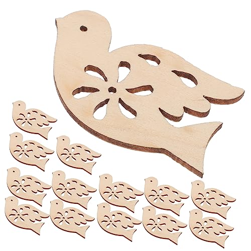 SOIMISS 20 Stück Holz Friedenstaube Bastelset Unvollendete Holzscheiben für Diy Projekte Leicht und Langlebig Gestalten Ornamente für Feste und Dekorationen SOIMISS 20 Stück Holz Friedenstaube Bastelset Unvollendete Holzscheiben für Diy Projekte Leicht und Langlebig Gestalten Ornamente für Feste und Dekorationen von SOIMISS