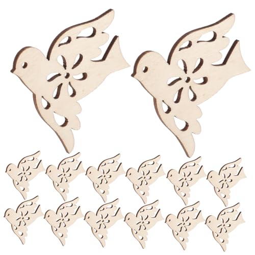 SOIMISS 20 Stück Holz Peace Dove Dekoration Unvollendete Diy Holzscheiben für Bastelarbeiten und Projekte für Heim und Feiertagsdekorationen SOIMISS 20 Stück Holz Peace Dove Dekoration Unvollendete Diy Holzscheiben für Bastelarbeiten und Projekte für Heim und Feiertagsdekorationen von SOIMISS