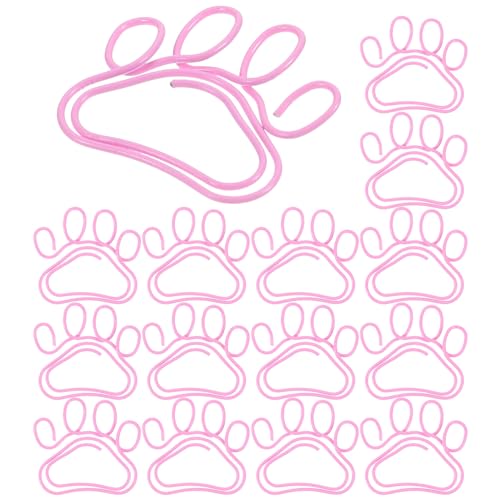 SOIMISS 20 Stück Katzenpfoten Büroklammern Kreative Papierclips für Notizen Fotos Dokumente Stilvolle Pinke Klammern für Bürobedarf und SOIMISS 20 Stück Katzenpfoten Büroklammern Kreative Papierclips für Notizen Fotos Dokumente Stilvolle Pinke Klammern für Bürobedarf und von SOIMISS