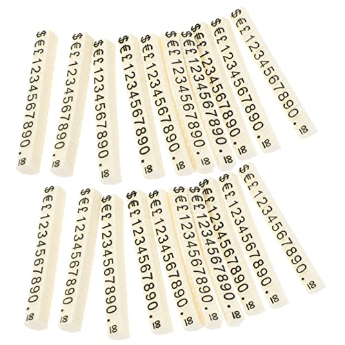 SOIMISS 20 Stück Preismarken Schmucketiketten Kleine Etiketten Schmuck Display Etiketten Displayständer Thekenpreise Preisauszeichnung Für Einzelhandels Display Etiketten SOIMISS 20 Stück Preismarken Schmucketiketten Kleine Etiketten Schmuck Display Etiketten Displayständer Thekenpreise Preisauszeichnung Für Einzelhandels Display Etiketten von SOIMISS