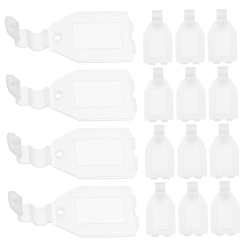 SOIMISS 20 Stück Preisschild Halter für Supermärkte Halter für Preisschilder Aufhängeetiketten Transparent für Einzelhandel und Einkaufszentren von SOIMISS