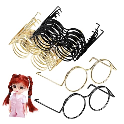SOIMISS 20 Stück Puppenbrille Winzig Augen Tragen Geformt Kleine Gläser Für Puppen Puppenzubehör Puppe Tiny Brille Doll Zubehör Puppenbekleidungs -Accessoires Brille Mini Umrandet Kupfer SOIMISS 20 Stück Puppenbrille Winzig Augen Tragen Geformt Kleine Gläser Für Puppen Puppenzubehör Puppe Tiny Brille Doll Zubehör Puppenbekleidungs -Accessoires Brille Mini Umrandet Kupfer von SOIMISS
