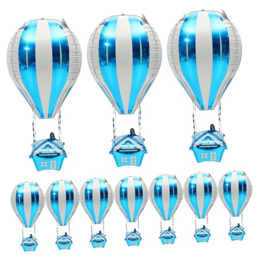 SOIMISS 20 Stück Teiliges Aluminiumfolie Heißluftballon Dekorationen Blaue Partyballons für Kindergeburtstag Festival Geburtstagsfeier Partyzubehör Einfache Montage Vielseitig Einsetzbar SOIMISS 20 Stück Teiliges Aluminiumfolie Heißluftballon Dekorationen Blaue Partyballons für Kindergeburtstag Festival Geburtstagsfeier Partyzubehör Einfache Montage Vielseitig Einsetzbar von SOIMISS