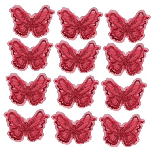 SOIMISS 20 Stück Teiliges Bestickte Spitzen Schmetterling Applikationen Filigrane Stickerei Dekorationen Spitze für Kleider Taschen Diy Bastelprojekte und Frühlings Sommer Outfits SOIMISS 20 Stück Teiliges Bestickte Spitzen Schmetterling Applikationen Filigrane Stickerei Dekorationen Spitze für Kleider Taschen Diy Bastelprojekte und Frühlings Sommer Outfits von SOIMISS