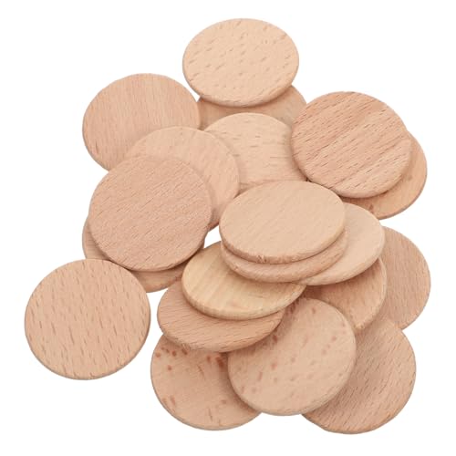 SOIMISS 20 Stück Teiliges Buche Holzscheiben Naturbelassene Runde Holzplatten für DIY Bastelprojekte Hochzeitsdekoration Handgemalte Holzornamente Holzgravur Holzdeko SOIMISS 20 Stück Teiliges Buche Holzscheiben Naturbelassene Runde Holzplatten für DIY Bastelprojekte Hochzeitsdekoration Handgemalte Holzornamente Holzgravur Holzdeko von SOIMISS