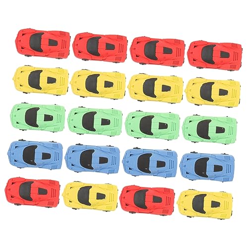 SOIMISS 20 Stück Teiliges Cartoon Radiergummis Form Umweltfreundliche Radiergummis für Schüler Kreative Schreibwaren Bunte Designs für Schule und Büro von SOIMISS