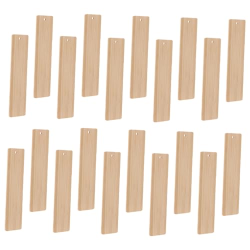 SOIMISS 20 Stück Teiliges Diy Holz Buchzeichen Bambus Unvollendete Lesezeichen Basteln Personalisierbar für und Dekoration SOIMISS 20 Stück Teiliges Diy Holz Buchzeichen Bambus Unvollendete Lesezeichen Basteln Personalisierbar für und Dekoration von SOIMISS