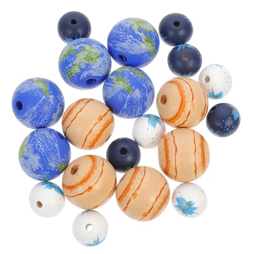 SOIMISS 20 Stück Teiliges Holzperlen mit Großen Löchern DIY Holzperlen für Schmuckherstellung Bastelperlen für Halsketten Armbänder und Kreative Dekorationen SOIMISS 20 Stück Teiliges Holzperlen mit Großen Löchern DIY Holzperlen für Schmuckherstellung Bastelperlen für Halsketten Armbänder und Kreative Dekorationen von SOIMISS