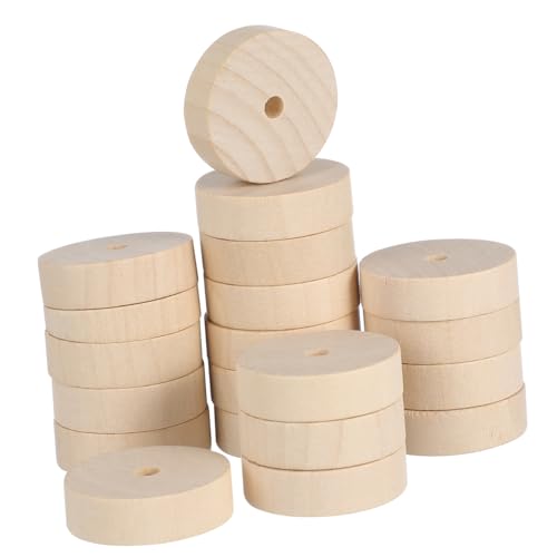SOIMISS 20 Stück Teiliges Kreative Holzräder für Diy Runde Fahrzeugzubehör für Handwerk und Bastelprojekte Durchmesser Innendurchmesser für Kreative Ideen SOIMISS 20 Stück Teiliges Kreative Holzräder für Diy Runde Fahrzeugzubehör für Handwerk und Bastelprojekte Durchmesser Innendurchmesser für Kreative Ideen von SOIMISS