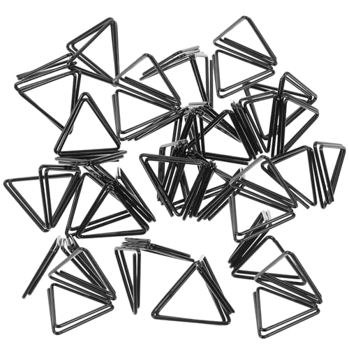 SOIMISS 20 Stück Teiliges Metall Memo Clips Dreieckiger Kartenhalter Wiederverwendbar Stabiler Tischkartenhalter für Fotos Notizen Büro und Dekoration Schwarzes Kreatives Design SOIMISS 20 Stück Teiliges Metall Memo Clips Dreieckiger Kartenhalter Wiederverwendbar Stabiler Tischkartenhalter für Fotos Notizen Büro und Dekoration Schwarzes Kreatives Design von SOIMISS