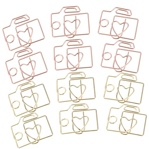 SOIMISS 20 Stück Teiliges Mini Metallklammern Gold und Roségold Kleine Kreative Büroklammern Vielseitig für Dokumente Fotos DIY Bastelprojekte und Karten Praktische Kleine Clips für Büro SOIMISS 20 Stück Teiliges Mini Metallklammern Gold und Roségold Kleine Kreative Büroklammern Vielseitig für Dokumente Fotos DIY Bastelprojekte und Karten Praktische Kleine Clips für Büro von SOIMISS