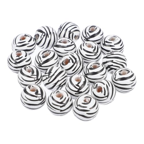 SOIMISS 20 Stück Teiliges Runde Holzperlen mit Glatte Oberfläche DIY Schmuck und Dekorationszubehör zum Auffädeln von Armbändern und Schlüsselanhängern Vielseitig für Bastelprojekte und SOIMISS 20 Stück Teiliges Runde Holzperlen mit Glatte Oberfläche DIY Schmuck und Dekorationszubehör zum Auffädeln von Armbändern und Schlüsselanhängern Vielseitig für Bastelprojekte und von SOIMISS
