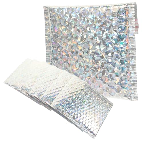 SOIMISS 20 Stück Teiliges Selbstklebende Luftpolster versandtaschen aus Hochwertiger Pet aluminiumfolie Kompakte Stoßdämpfende Verpackung für Kleidung und Schwere Waren Robust Schnell SOIMISS 20 Stück Teiliges Selbstklebende Luftpolster versandtaschen aus Hochwertiger Pet aluminiumfolie Kompakte Stoßdämpfende Verpackung für Kleidung und Schwere Waren Robust Schnell von SOIMISS