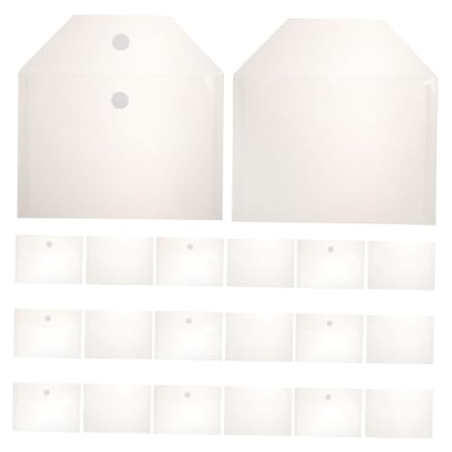 SOIMISS 20 Stück Teiliges Transparente Dokumententaschen mit Sicherem Verschluss Praktische Organizer für Büro und Zuhause Strapazierfähige Leicht zu Reinigende Aufbewahrung SOIMISS 20 Stück Teiliges Transparente Dokumententaschen mit Sicherem Verschluss Praktische Organizer für Büro und Zuhause Strapazierfähige Leicht zu Reinigende Aufbewahrung von SOIMISS