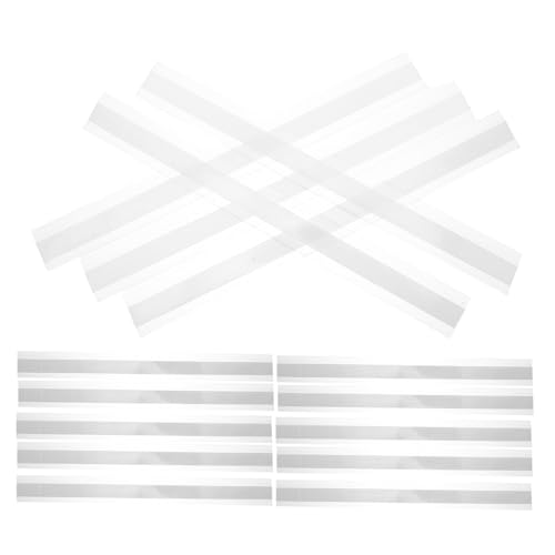 SOIMISS 20 Stück Teiliges Transparente Selbstklebende Regal-etikettenhalter aus Robustem Material Installieren mit Praktischem Preisschildkanal für Schnelle Preisaktualisierung im von SOIMISS