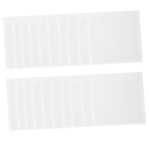 SOIMISS 20 Stück Transparente Selbstklebende Etikettentaschen aus PVC Schützende Kartenhüllen für Büro Lager Schule Vielseitig Verwendbare Aufbewahrungstaschen für Namensschilder und SOIMISS 20 Stück Transparente Selbstklebende Etikettentaschen aus PVC Schützende Kartenhüllen für Büro Lager Schule Vielseitig Verwendbare Aufbewahrungstaschen für Namensschilder und von SOIMISS